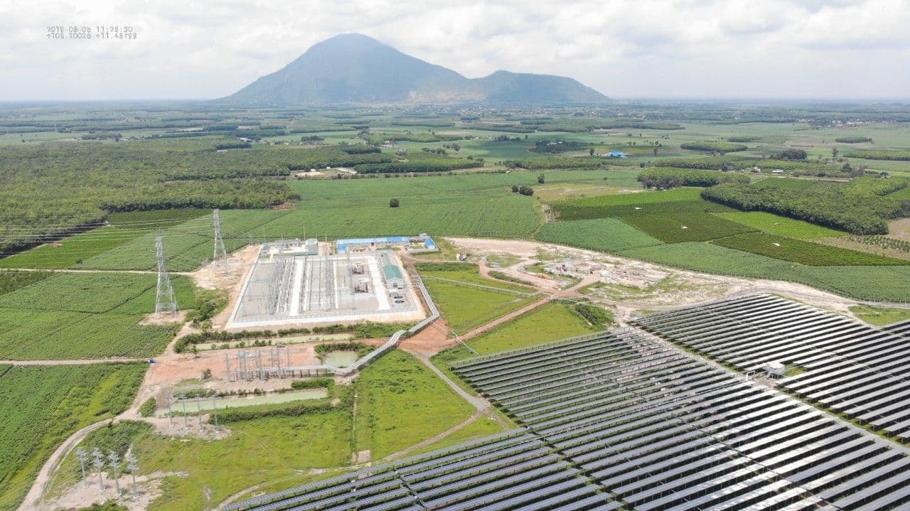 Trạm biến áp nâng áp 220kV Dầu Tiếng và đường dây truyền tải