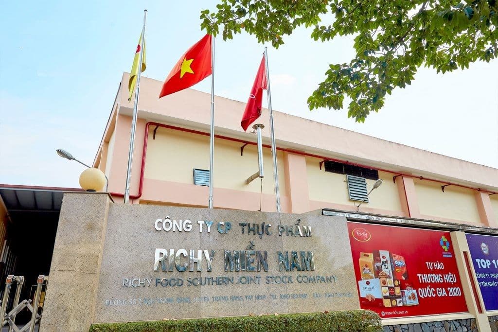 Main gate and signage of Richy Southern Food Factory